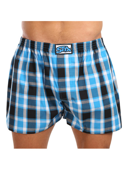 Styx Muške kratke hlače Styx classic gumene oversized višebojne