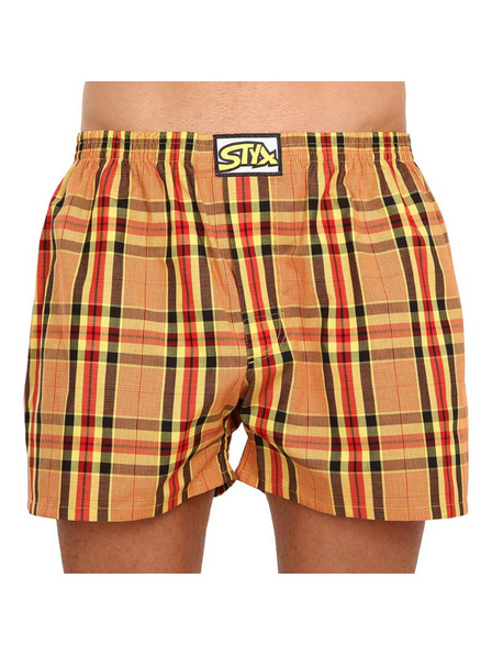 Styx Muške kratke hlače Styx classic gumene oversized višebojne