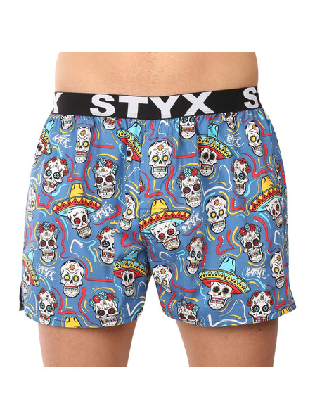 Styx Komplet od pet - muške gaće Styx art sportska guma višebojne