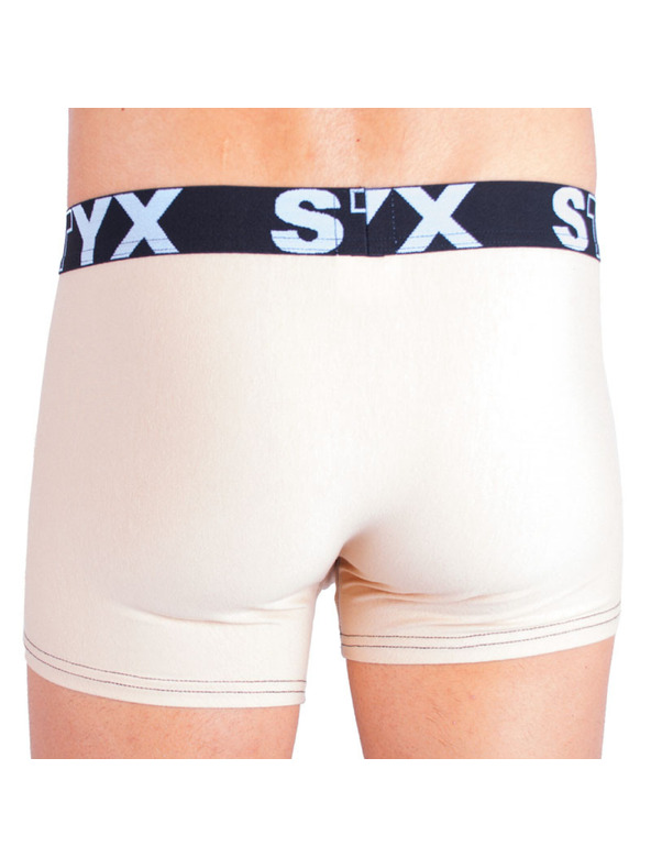 Styx Muški boksački šorc Styx sportska guma bež