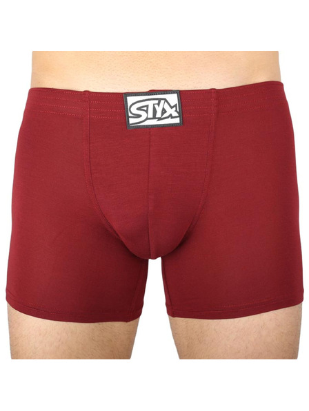 Styx Komplet od tri - muški boksački šorc Styx long klasična guma