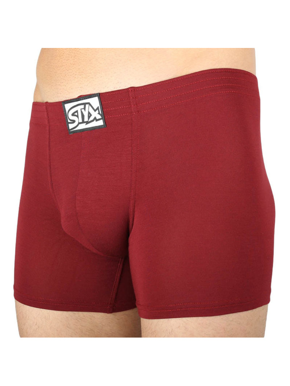 Styx Komplet od tri - muški boksački šorc Styx long klasična guma