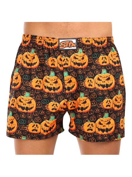 Styx Muške gaće Styx art klasična guma nadveličina Halloween bundeva