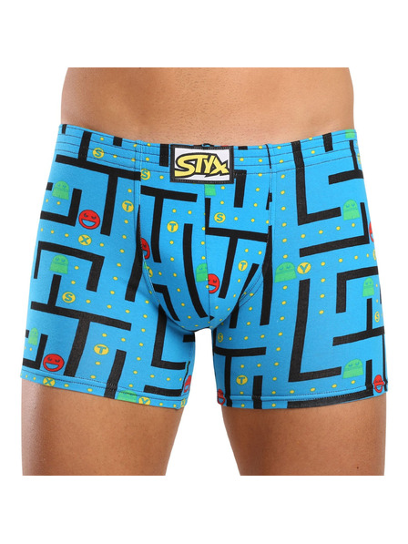 Styx Set od šest - muške boxerice Styx long art klasična guma višebojne