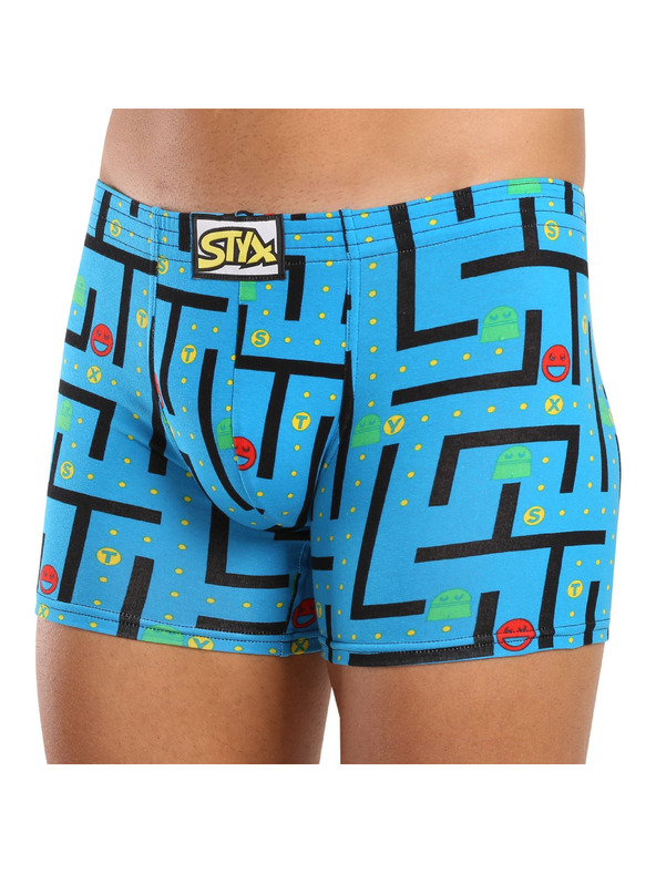 Styx Set od šest - muške boxerice Styx long art klasična guma višebojne