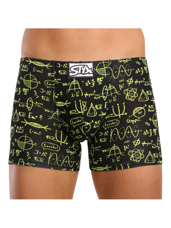 Styx Set od šest - muške boxerice Styx long art klasična guma višebojne