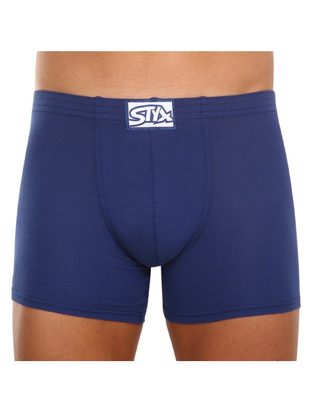 Styx Set od tri - muške boxerice Styx long klasična guma tamno plave