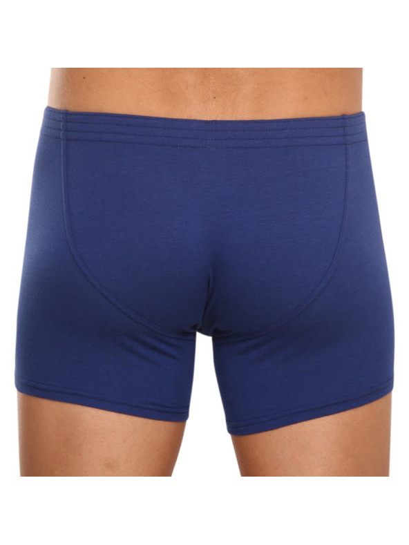 Styx Set od tri - muške boxerice Styx long klasična guma tamno plave