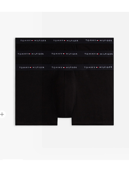 Tommy Hilfiger Set od tri - muške boxerice Tommy Hilfiger crne nadveličine