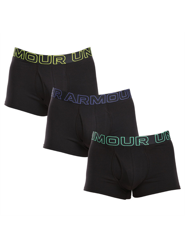 Under Armour Set od tri - Muške bokserice Under Armour crne