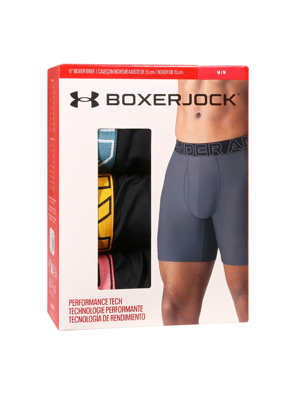 Under Armour Set od tri - Muške bokserice Under Armour crne