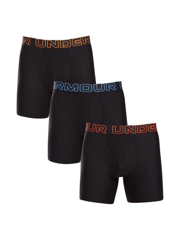 Under Armour Set od tri - Muške bokserice Under Armour crne