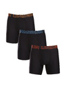 Under Armour Set od tri - Muške bokserice Under Armour crne