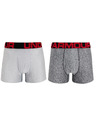 Under Armour Set od dva - Muške bokserice Under Armour nadveličina sive
