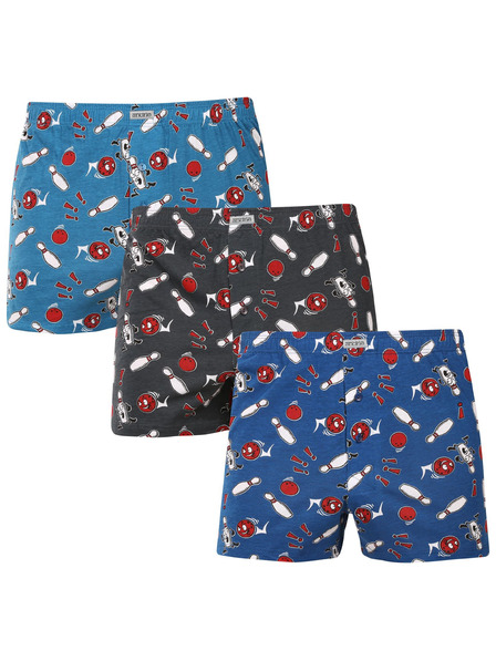 andrie Set od tri - Muške boxer gaće Andrie višebojne