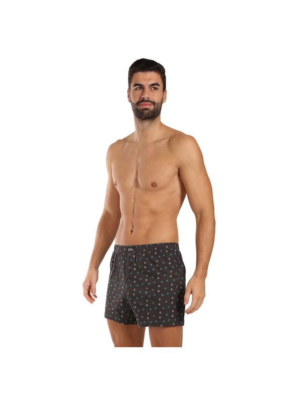gino Muške boxer gaće Gino sive