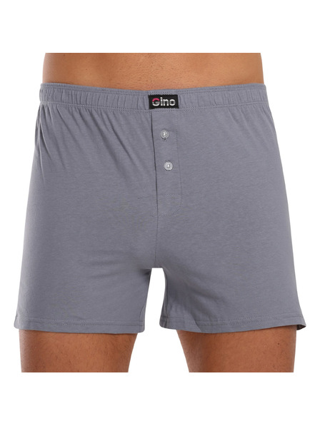 gino Muške boxer gaće Gino sive