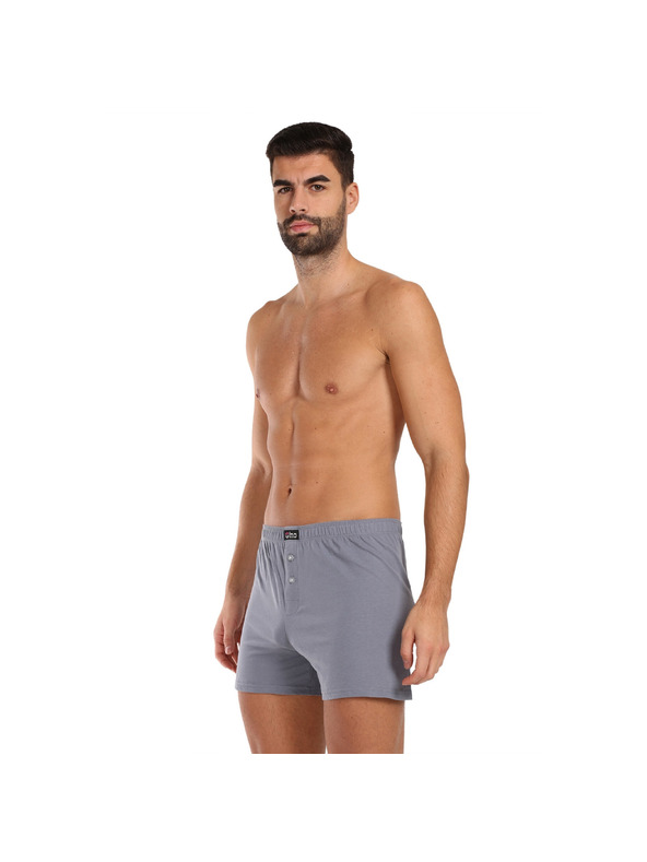 gino Muške boxer gaće Gino sive