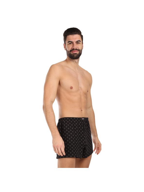 gino Muške boxer gaće Gino crne