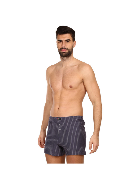 gino Muške boxer gaće Gino sive