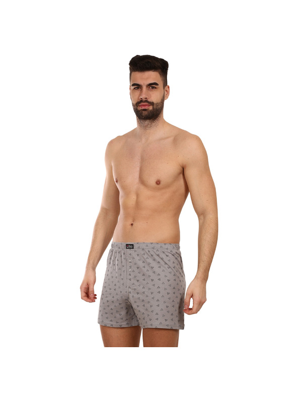 gino Muške boxer gaće Gino sive