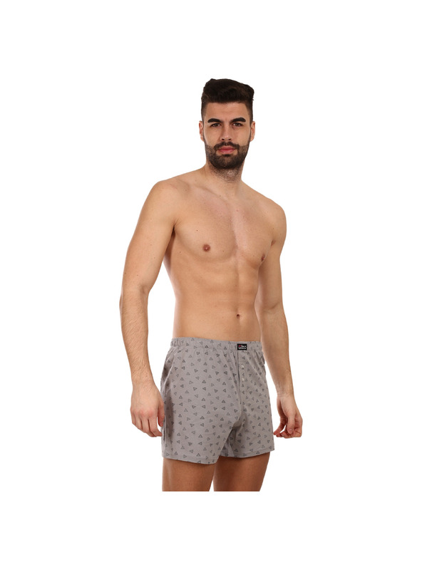 gino Muške boxer gaće Gino sive