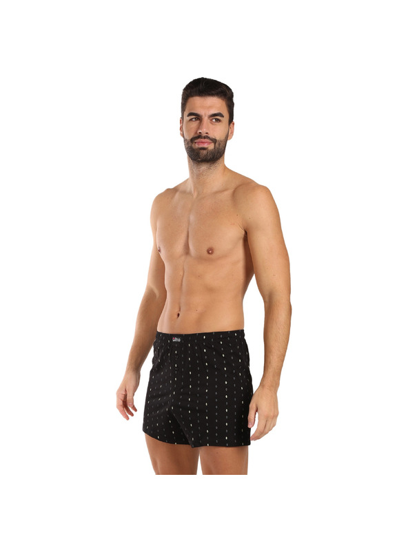gino Muške boxer gaće Gino crne