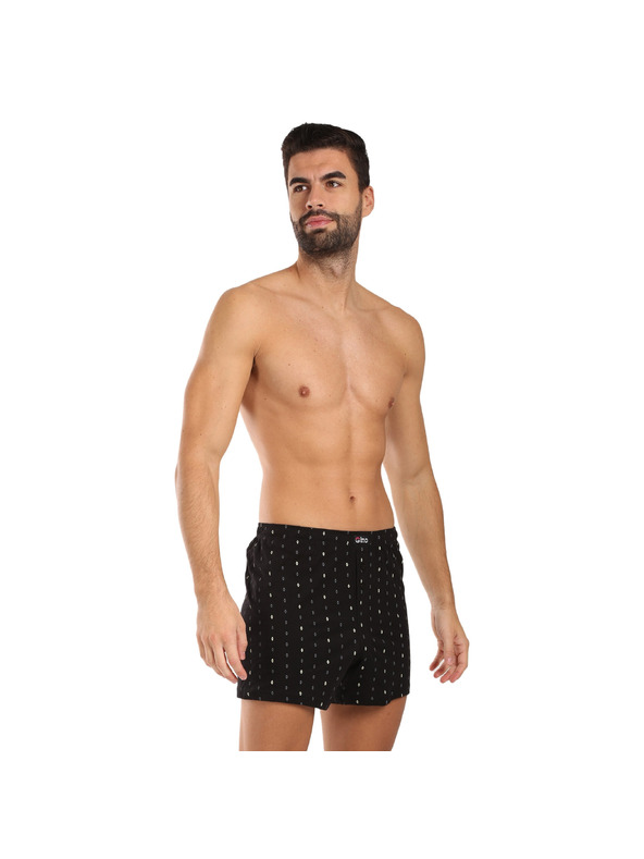 gino Muške boxer gaće Gino crne