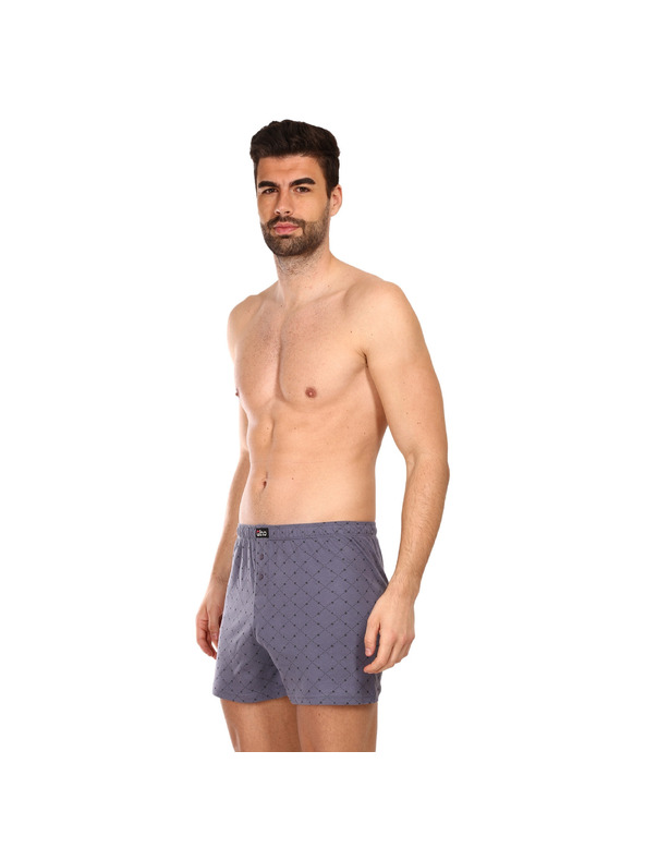 gino Muške boxer gaće Gino sive