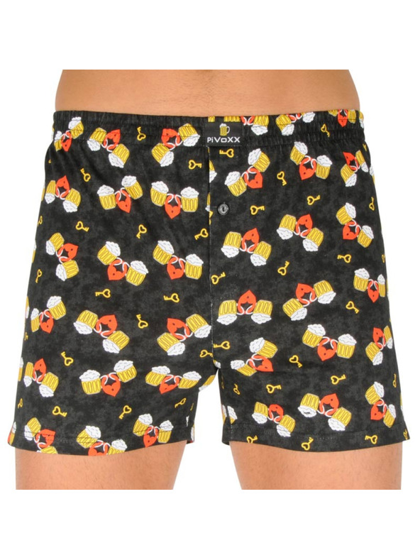 VoXX Muške boxer gaće VoXX višebojne (Karlos - pivo/love)