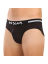69slam Muške gaće 69SLAM Hanry plain bamboo hip crne