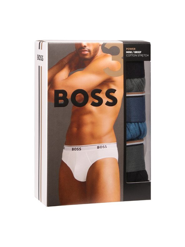 BOSS Set od tri - Muške gaće BOSS višebojne