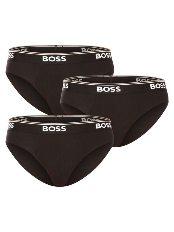BOSS Set od tri - muške gaće BOSS crne
