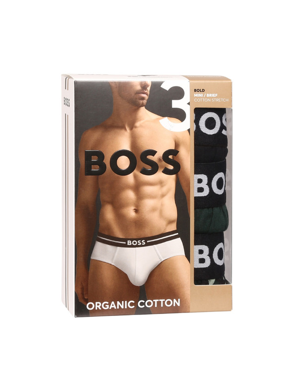 BOSS Set od tri - Muške gaće BOSS višebojne