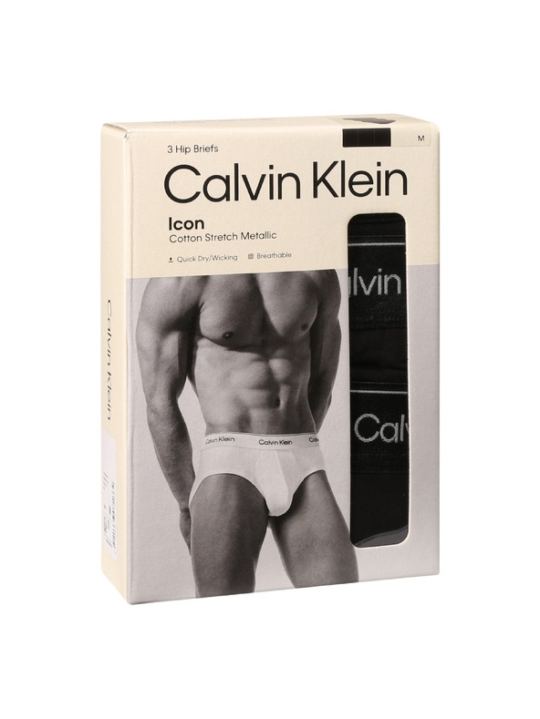 Calvin Klein Set od tri - muške gaće Calvin Klein crne
