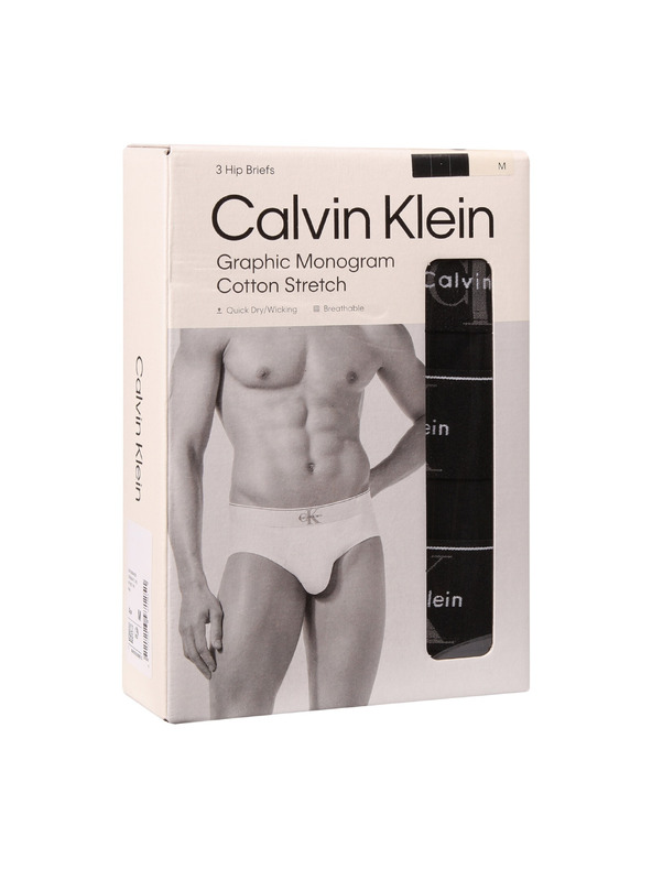 Calvin Klein Set od tri - muške gaće Calvin Klein crne