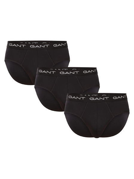 Gant Set od tri - muške gaće Gant crne