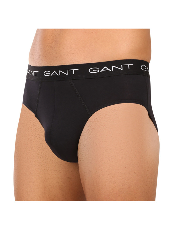 Gant Set od tri - muške gaće Gant crne