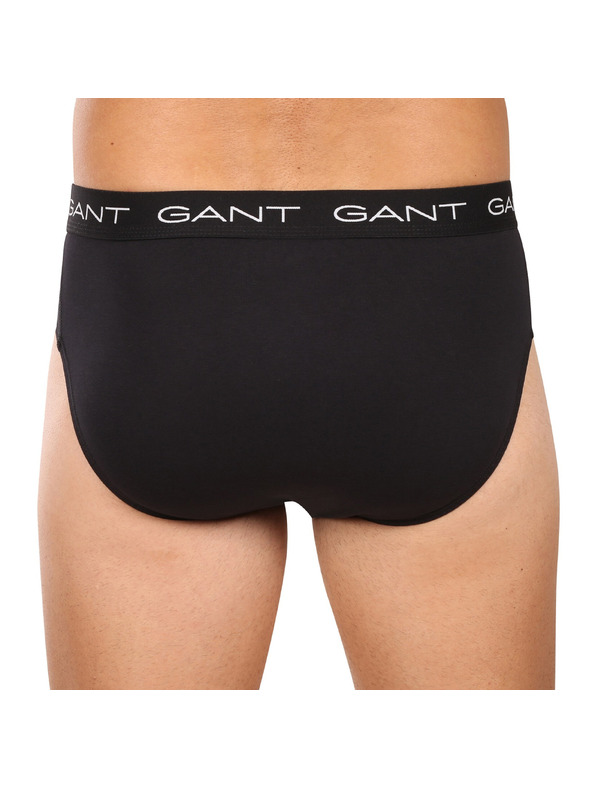Gant Set od tri - muške gaće Gant crne