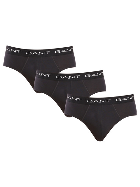 Gant Set od tri - muške gaće Gant crne