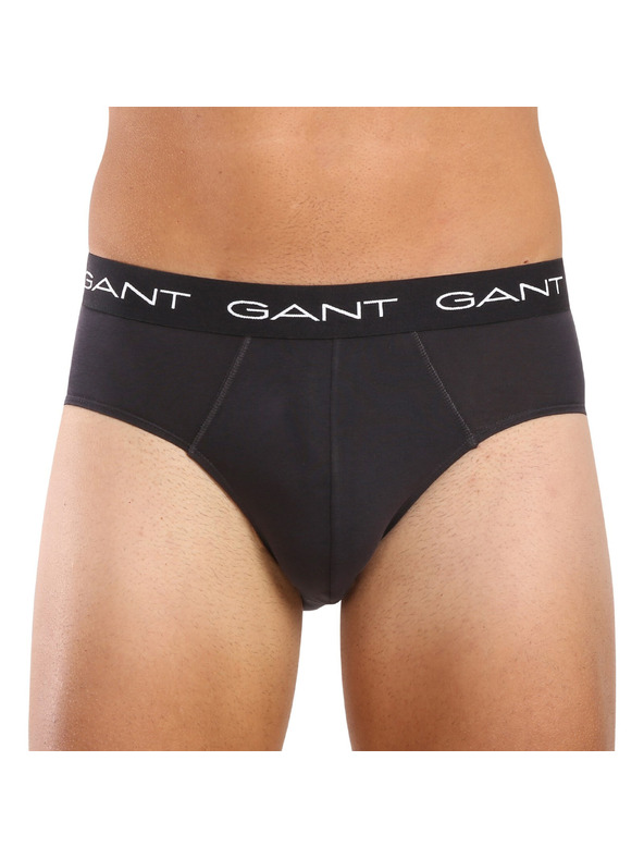 Gant Set od tri - muške gaće Gant crne