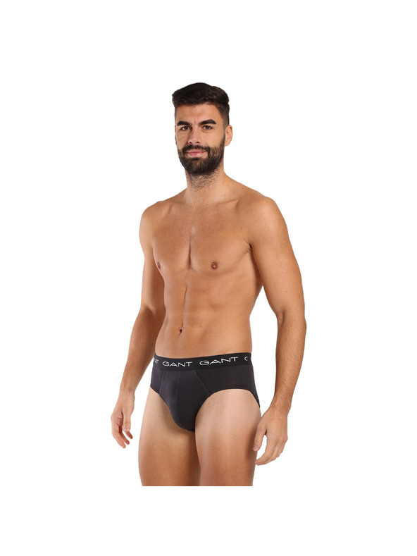 Gant Set od tri - muške gaće Gant crne
