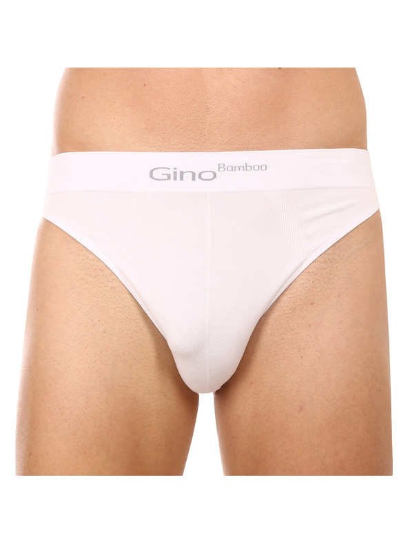 gino Muške gaće Gino bambusove bijele