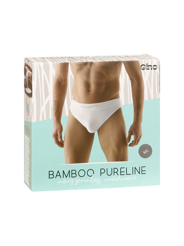 gino Muške gaće Gino bambusove sive