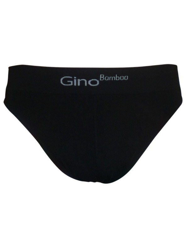 gino Muške bez šavova gaće Gino bamboo black