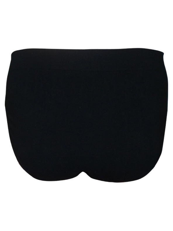 gino Muške bez šavova gaće Gino bamboo black