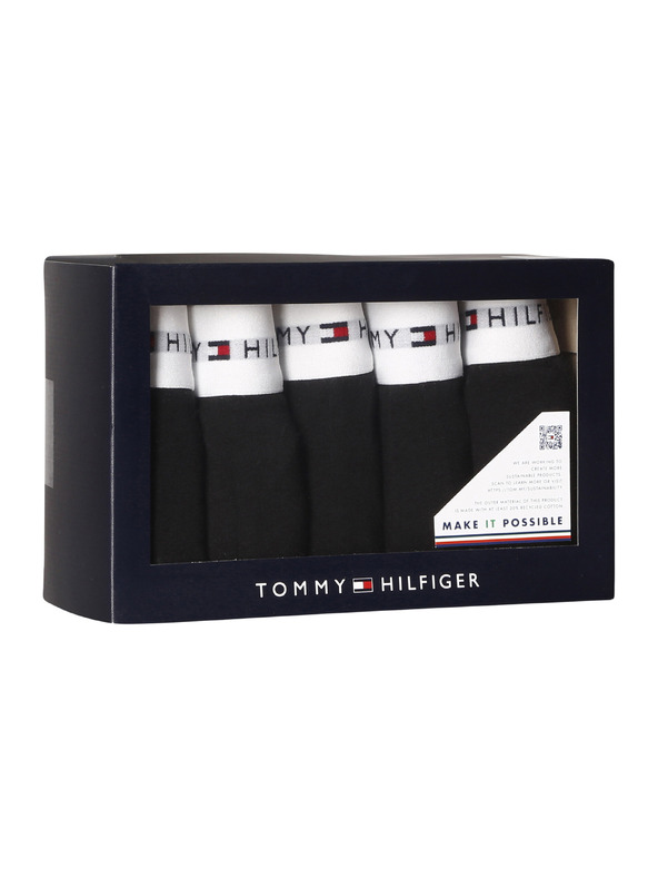 Tommy Hilfiger Set od pet - muške gaće Tommy Hilfiger crne