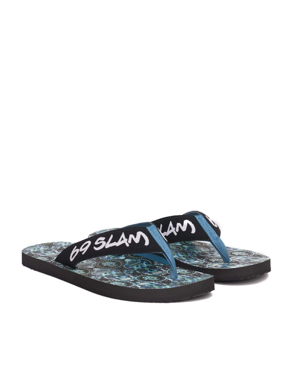 69slam Muške flip-flop papuče 69SLAM SKULL KONG
