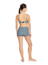 Modibodi Djevojčji kupaći kostim Modibodi Bandeau Strap Crop Top Luna Blossom Black gornji dio
