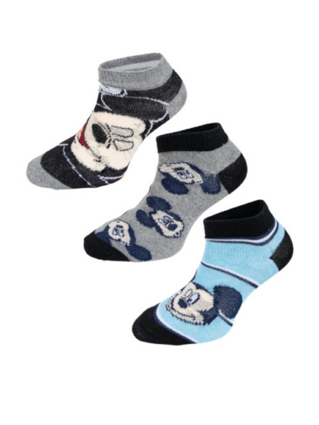 Trenýrkárna Set od tri - dječje čarape Mickey višebojne (38131/grey)